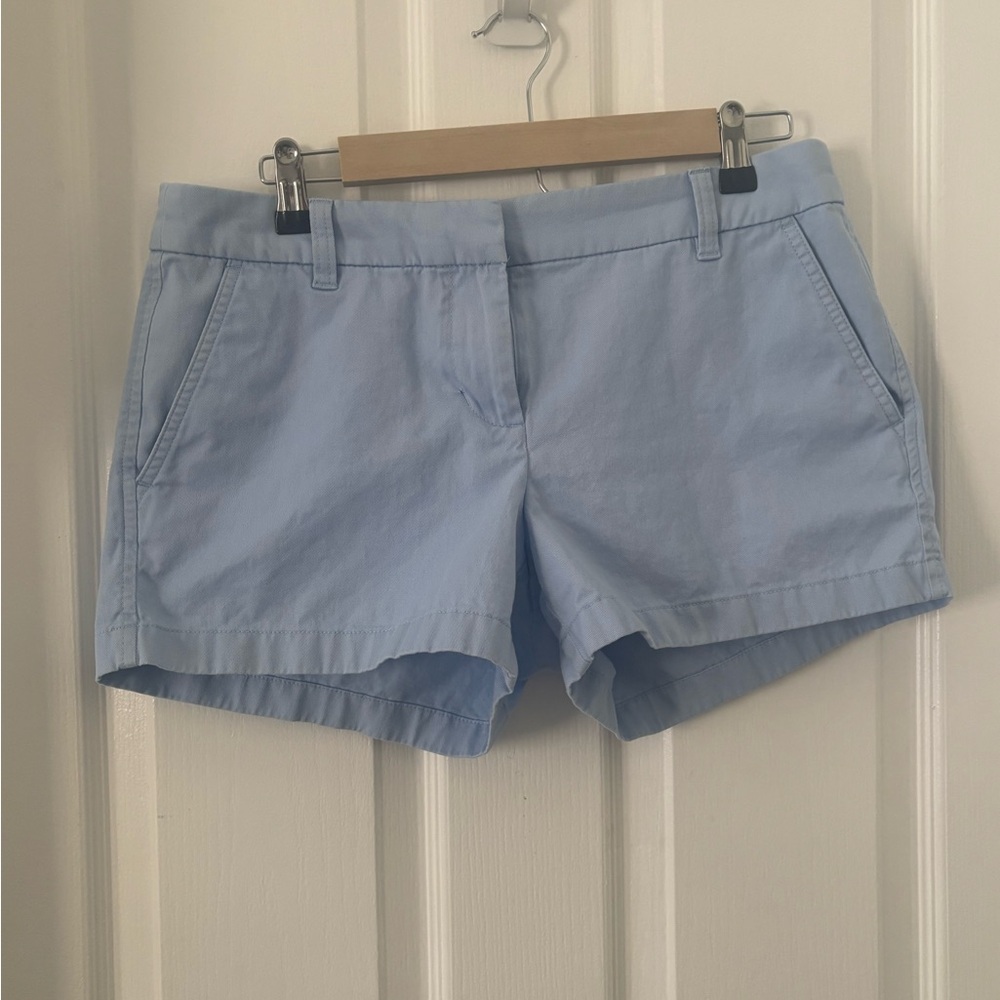 J Crew Blue Women's Shorts. low rise. size 6.